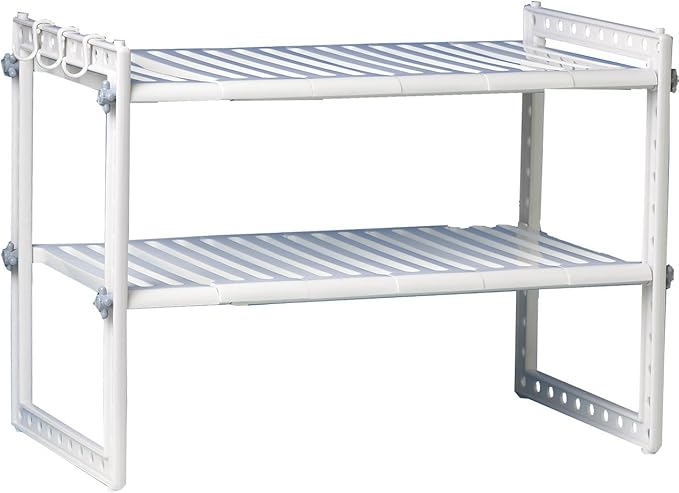 Organizador Ajustable Para Gabinete De Cocina **Doble capa**