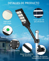 SolarMax Pro™ – Farola Solar LED 400W | 10,000 Lúmenes, Sensor de Movimiento, Control Remoto, IP65 Impermeable
