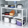 Organizador Ajustable Para Gabinete De Cocina **Doble capa**