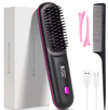 Alisora™ – Cepillo Alisador Inalámbrico 3 Temperaturas 3D Pro