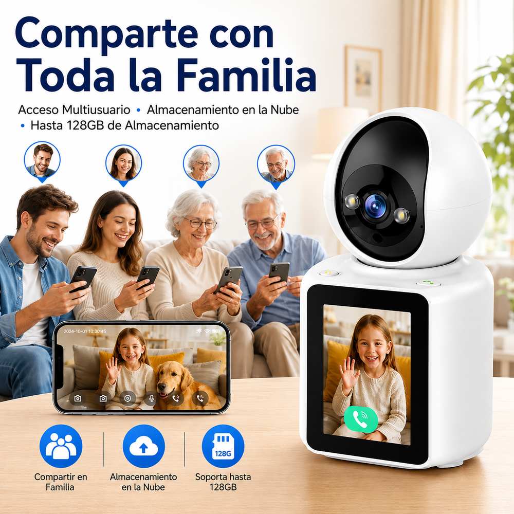 Camara de Seguridad Inteligente WiFi