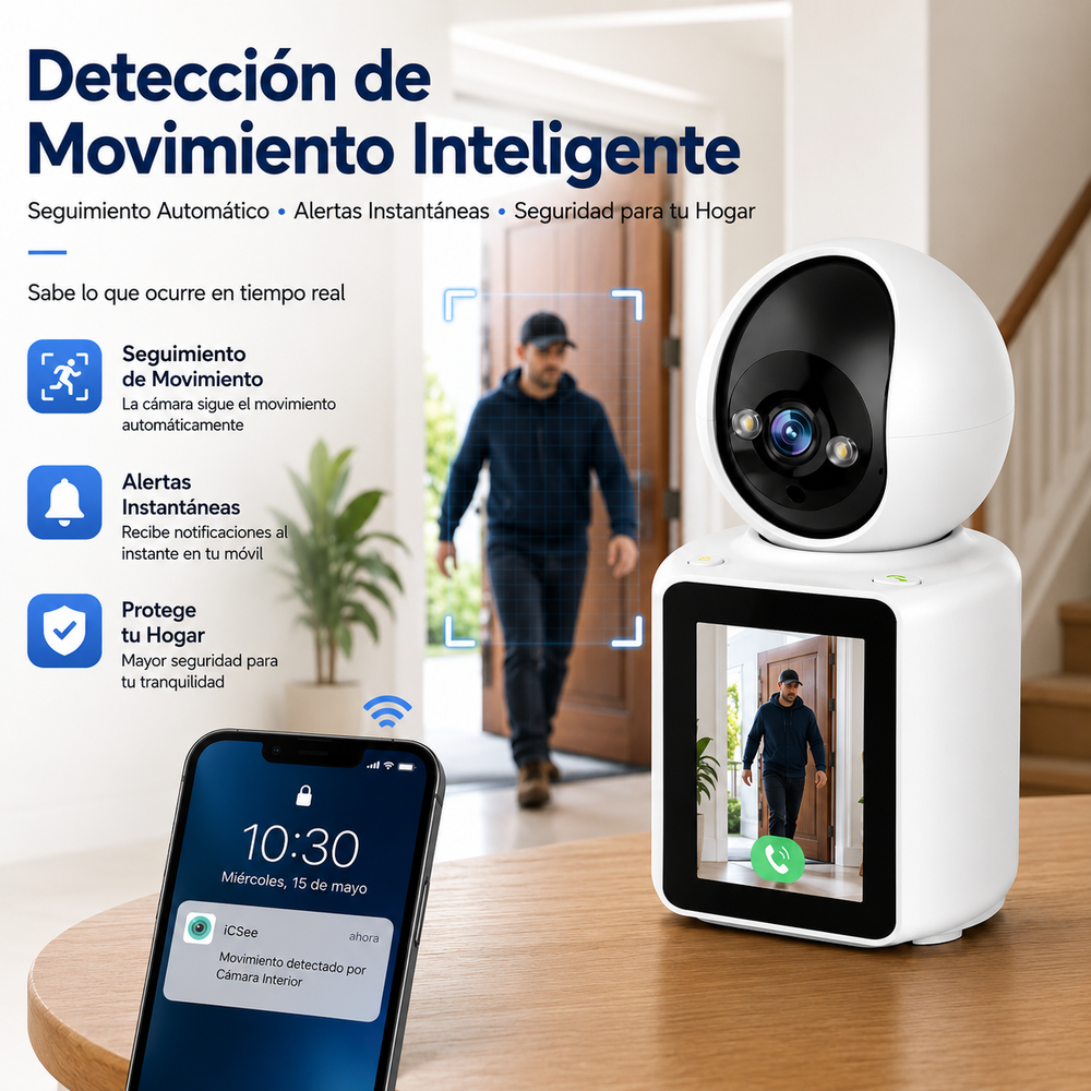 Camara de Seguridad Inteligente WiFi