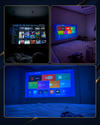 Mini Proyector HD Portátil – Cine en Casa, Pantalla Grande