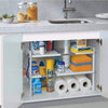 Organizador Ajustable Para Gabinete De Cocina **Doble capa**