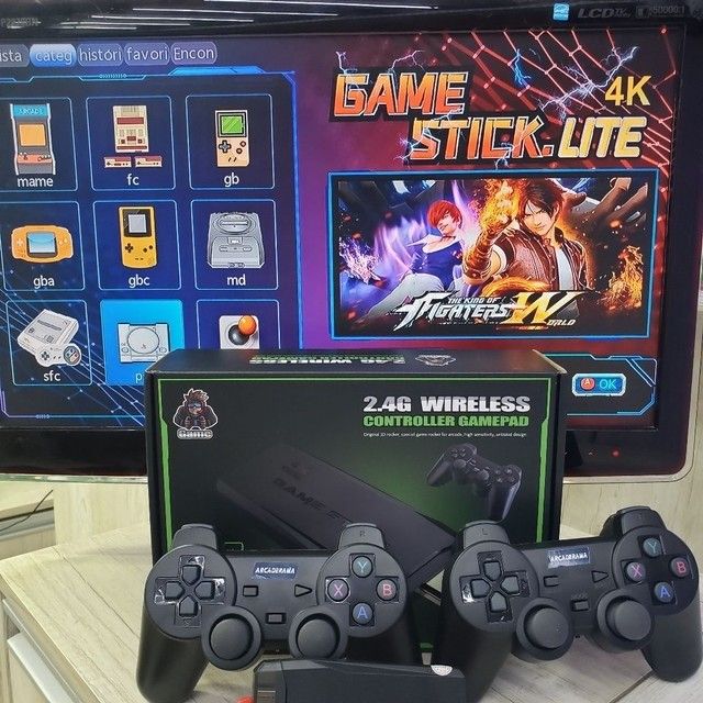 Consola de juegos inalámbrica retro Stick de 64 GB