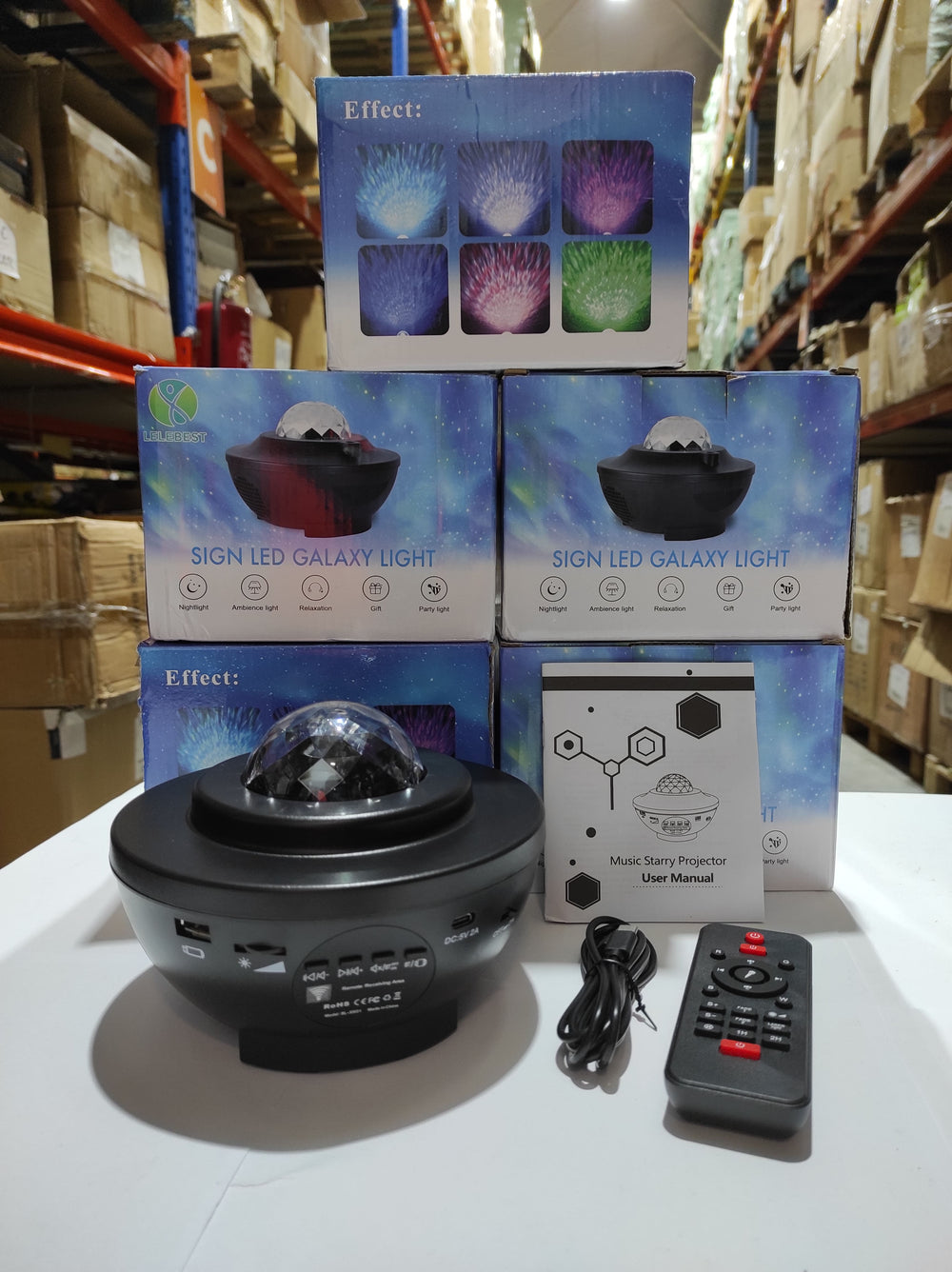Proyector Galaxia Luces Decorativas Habitación Magia estelar para tu hogar