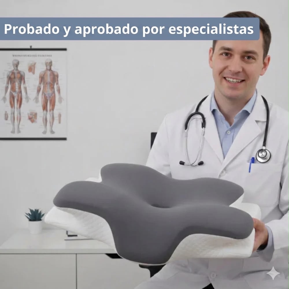 TRENDIMORA™ Almohada Ergonómica Mariposa con Gel Refrescante